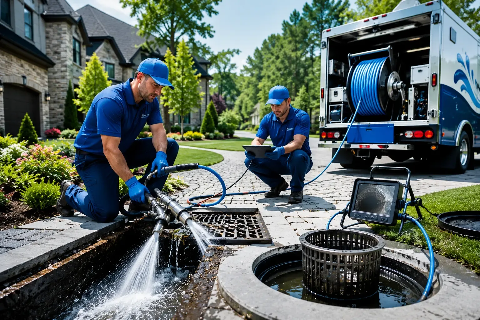 Local outdoor drain cleaning professionals in Rockville, RI